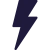 Lightning bolt icon