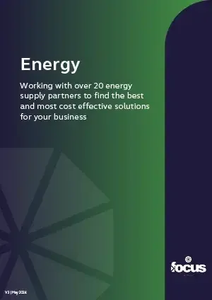 Energy brochure front cover