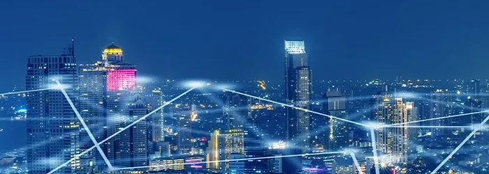 Cityscape at night